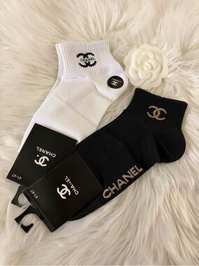 CHANEL Cotton Socks